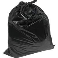 Contractor Garbage Bags, 2X Strong, 35" W x 50" L, 1.9 mils, Black, 194 L (44 Gal.) Capacity Advanced Consulting and Training Ltd.
