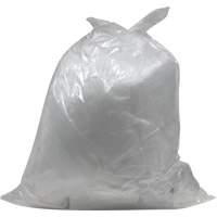 Industrial Garbage Bags, Utility, 20" W x 22" L, 0.64 mils, Clear, 23 L (6 Gal.) Capacity Advanced Consulting and Training Ltd.