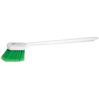 Long Handle Detail Brush, 20" L, PVC Bristles, Green Advanced Consulting and Training Ltd.