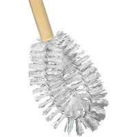 HD Toilet Brush with Wire Centre, 20" L, Polypropylene Bristles, Yellow Advanced Consulting and Training Ltd.