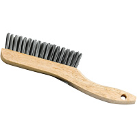Brosse &agrave; manche en patin, Acier, 4 x 16 rangs de fils, Longueur 9-3/4" Advanced Consulting and Training Ltd.