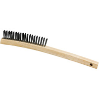 Brosse, Acier, 3 x 19 rangs de fils, Longueur 13-3/4" Advanced Consulting and Training Ltd.