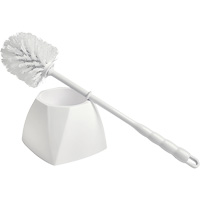 Brosse &agrave; cuvettes avec coupelle, 15-1/2" l, Soies Polypropyl&egrave;ne, Blanc Advanced Consulting and Training Ltd.