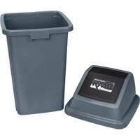 Garbage Can, Plastic, 26 US gal. Advanced Consulting and Training Ltd.
