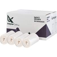 High Density Garbage Bags, Utility, 22" W x 20" L, 8 microns, Frosted, 23 L (6 Gal.) Capacity Advanced Consulting and Training Ltd.