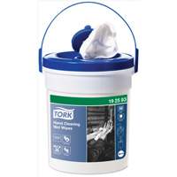 Hand Cleaning Wet Wipe Bucket, 58 Wipes, 10-3/5" x 10-3/5" Advanced Consulting and Training Ltd.