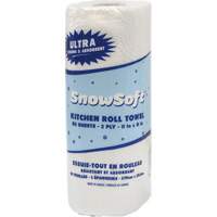 Snow Soft Premium Kitchen Towels, 2 Ply, 85 Sheets/Roll, 8" W, 11" L Advanced Consulting and Training Ltd.
