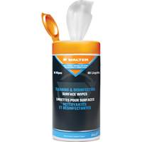 Disinfectant Cleaner Degreaser Surface Wipes, 12" x 5.5", 80 Count Advanced Consulting and Training Ltd.