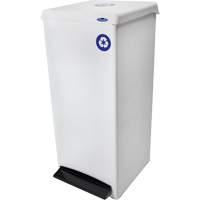 Poubelle &agrave; commande au pied, Acier, 25 gal. US Advanced Consulting and Training Ltd.