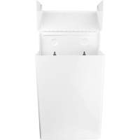 Poubelle pour serviettes hygi&eacute;niques mont&eacute;e en surface Advanced Consulting and Training Ltd.