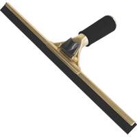 Handheld Window Squeegee, 14", Rubber, Brass Frame Advanced Consulting and Training Ltd.