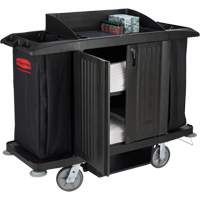 Chariot pleine grandeur pour l'entretien m&eacute;nager de bureau avec porte Advanced Consulting and Training Ltd.