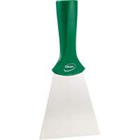 Grattoir en acier inoxydable avec poign&eacute;e montable sur manche, Vert, 4" la x 8" lo Advanced Consulting and Training Ltd.