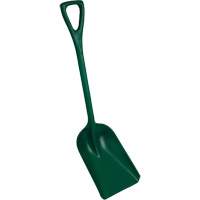 One-Piece Metal Detectable Shovel, 10" x 14" Blade, 37-1/2" Length, Plastic, Green Advanced Consulting and Training Ltd.