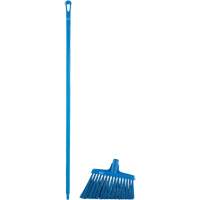 T&ecirc;te &agrave; balai en angle avec manche en m&eacute;tal, Crins Extra-ferme, 12", Polyester, Bleu Advanced Consulting and Training Ltd.