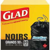 90L Garbage Bags, Regular, 30" W x 33" L, Black Advanced Consulting and Training Ltd.
