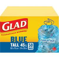 45L Recycling Bags, Regular, 24" W x 28" L, Blue Advanced Consulting and Training Ltd.