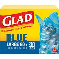 45L Recycling Bags, Regular, 30" W x 33" L, Blue Advanced Consulting and Training Ltd.
