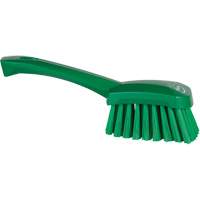 Short-Handled Washing Brush, Soft Bristles, 10-1/2" Long, Green Advanced Consulting and Training Ltd.