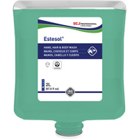 Estesol&reg; Hand, Hair and Body Cleaner, 2 L, Rain Forest, Plastic Cartridge Advanced Consulting and Training Ltd.