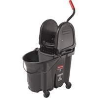 Wavebrake&reg; Bucket & Wringer, Down Press, 8.75 US Gal.(35 Quart), Black Advanced Consulting and Training Ltd.
