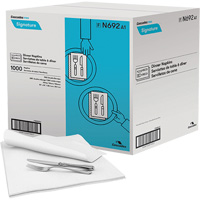 Pro Signature&reg; Dinner Napkins, 1 Ply, 15" x 15" Advanced Consulting and Training Ltd.