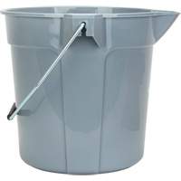 Seau rond avec bec verseur, Capacit&eacute; de 2,64 gal. US (10,57 pintes), Gris Advanced Consulting and Training Ltd.