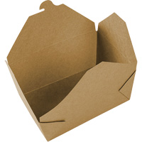 Contenants pour aliments &agrave; emporter Kraft, Ondul&eacute;, Rectangulaire Advanced Consulting and Training Ltd.
