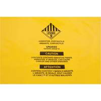Hazardous Waste Liners, Asbestos, 40" L x 26" W, 3 mils Advanced Consulting and Training Ltd.