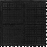 Hog Heaven III Comfort Modular Centre Tile, Corrugated, 3' x 3' x 3/4", Black, Nitrile Advanced Consulting and Training Ltd.