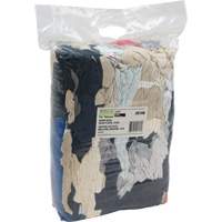 Chiffons fabriqu&eacute;s &agrave; partir de mat&eacute;riaux recycl&eacute;s, Molleton, M&eacute;lange de couleurs, 10 lb Advanced Consulting and Training Ltd.