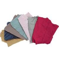 Chiffons fabriqu&eacute;s &agrave; partir de mat&eacute;riaux recycl&eacute;s, Molleton, M&eacute;lange de couleurs, 10 lb Advanced Consulting and Training Ltd.