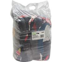 Recycled Material Wiping Rags, Fleece, Mix Colours, 25 lbs. Advanced Consulting and Training Ltd.