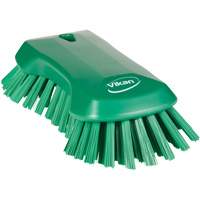 Hand Brush, Extra Stiff Bristles, 9-1/10" Long, Green Advanced Consulting and Training Ltd.