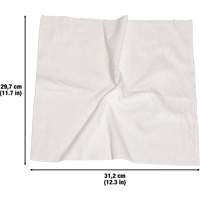 Chiffons lavables pour le nettoyage, Microfibre, Blanc Advanced Consulting and Training Ltd.