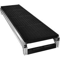FOUNDATION Smooth Modular Aluminum Work Platform Kit, 18" W x 72" D, 400 lbs. Capacity, All-Welded Advanced Consulting and Training Ltd.