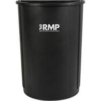 Half-Round Garbage Bin, Polyethylene, 21 US gal. Advanced Consulting and Training Ltd.