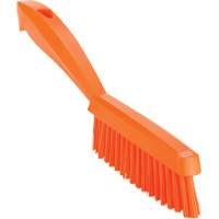 Narrow Hand Brush with Short Handle, Extra Stiff Bristles, 11-4/5" Long, Orange Advanced Consulting and Training Ltd.