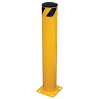 Butoir de s&eacute;curit&eacute;, Acier, 36" h x 5,5" la, Jaune Advanced Consulting and Training Ltd.