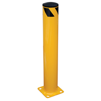 Butoir de s&eacute;curit&eacute;, Acier, 36" h x 5,5" la, Jaune Advanced Consulting and Training Ltd.