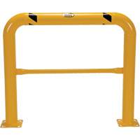 Garde-corps &agrave; profil &eacute;lev&eacute; pour machines, 4' la x 3,5' h, Jaune Advanced Consulting and Training Ltd.