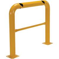 Garde-corps &agrave; profil &eacute;lev&eacute; pour machines, 4' la x 3,5' h, Jaune Advanced Consulting and Training Ltd.