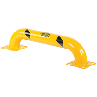 Garde-corps &agrave; profil bas pour rayonnages, 3' la x 0,75' h, Jaune Advanced Consulting and Training Ltd.
