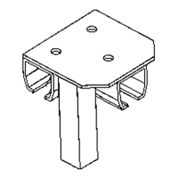 Floor Mount Curtain Partition Connector Advanced Consulting and Training Ltd.
