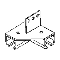 Beam Mount Curtain Partition 90° Corner Connector Advanced Consulting and Training Ltd.