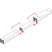Curtain Partition Track Splicer Advanced Consulting and Training Ltd.