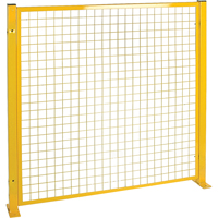 Protecteurs de p&eacute;rim&egrave;tre, 4,125' h x 2" la, Jaune Advanced Consulting and Training Ltd.