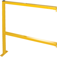 Protecteurs de p&eacute;rim&egrave;tre - Style tubulaire, 46" la x 49-1/2" h, Jaune Advanced Consulting and Training Ltd.