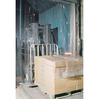 Strip Curtain Doors, 10' x 10' Door Opening, 12" Strip Width, 0.120" Strip Thickness Advanced Consulting and Training Ltd.