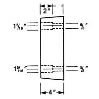 Butoirs de quai en caoutchouc moul&eacute;s, Caoutchouc, 13" la x 4" p x 12" h Advanced Consulting and Training Ltd.
